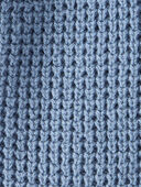 Blue - Baby Hooded Cotton Cardigan, Selected