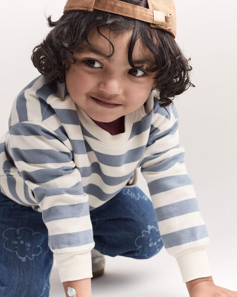 Toddler Otter Sweatshirt™ with Pockets - Khaki