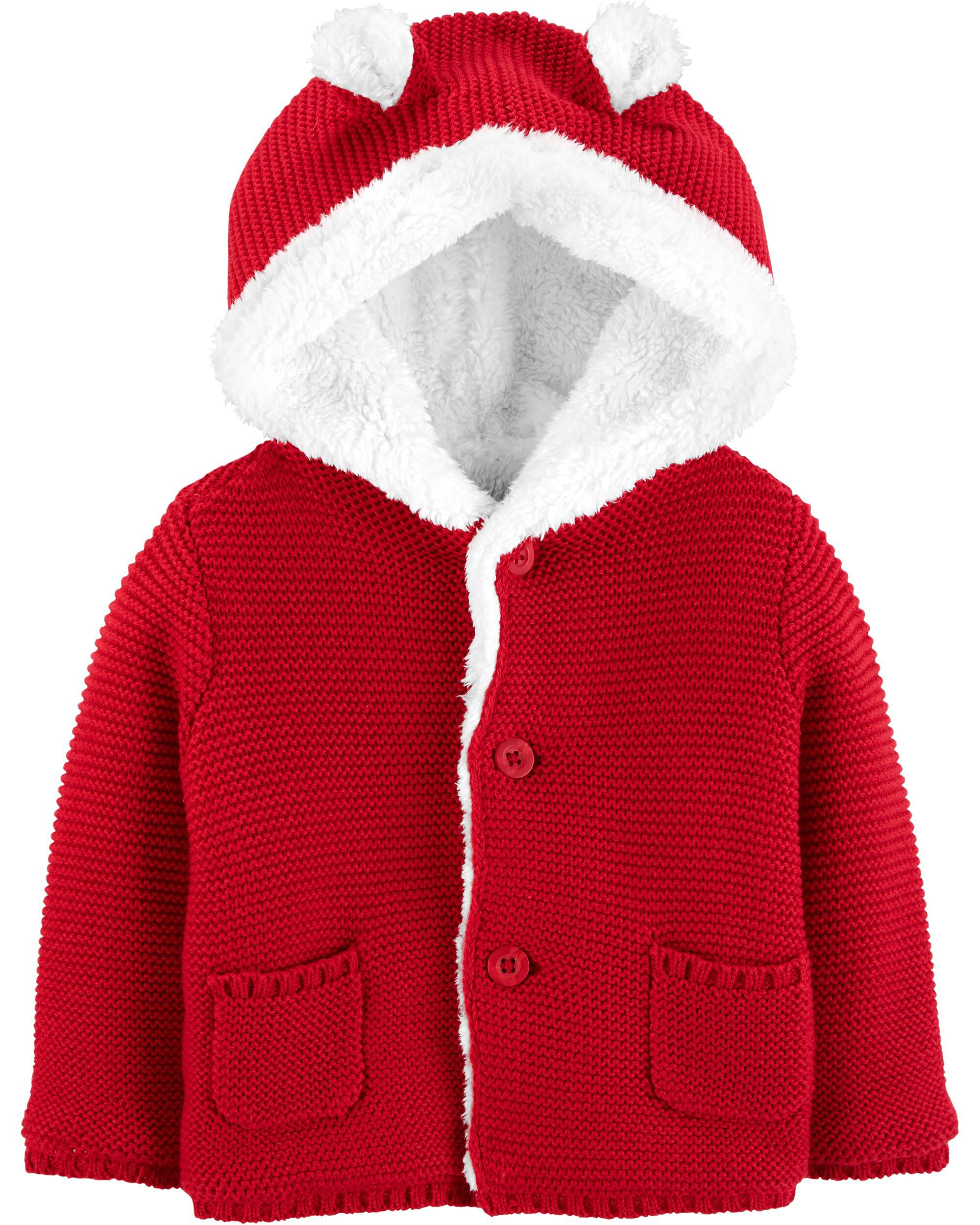 carter's sherpa hooded jacket