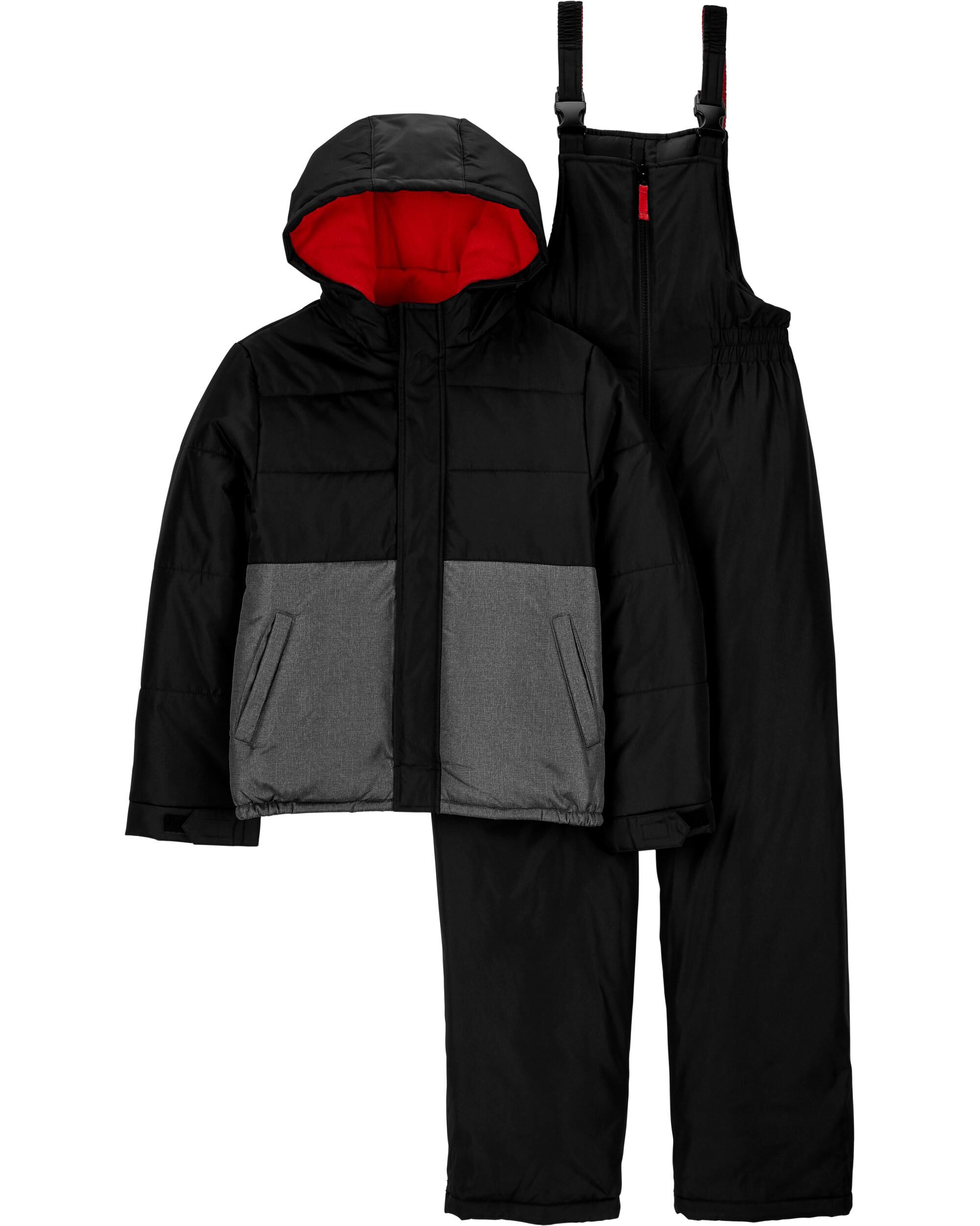 carters fleece snowsuit