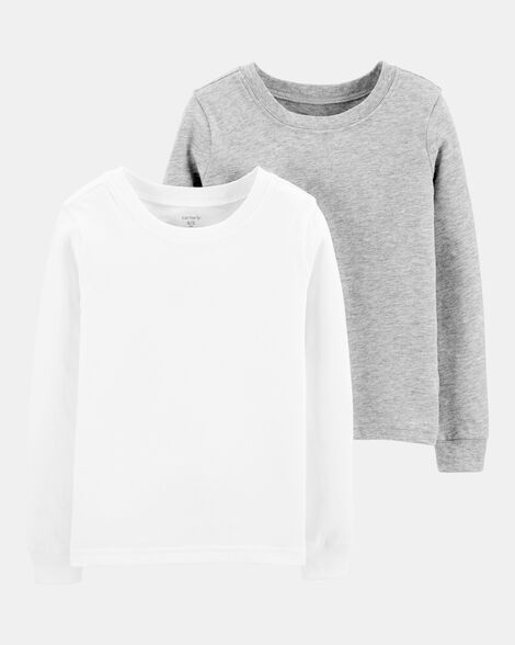 boys 2-pack long-sleeve undershirts
