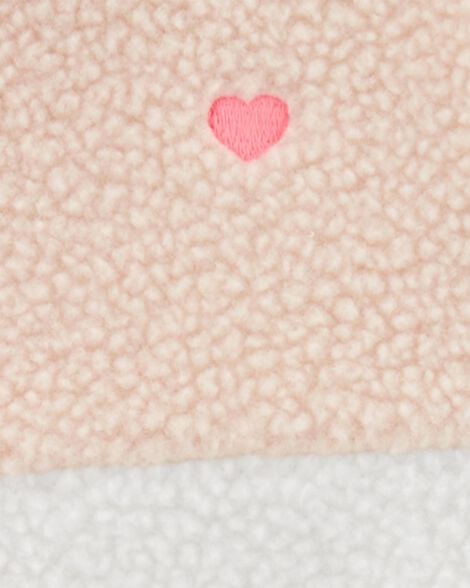 Product image 2 of Toddler Embroidered Teddy-Fleece Jacket