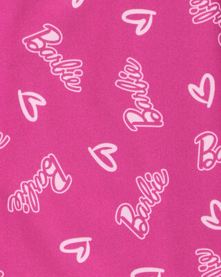 Product image 2 of Kid Barbie Coat Style Loose Fit 2-Piece Pajamas - Pink