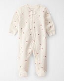 Baby Organic Cotton Ribbed Sweater Knit Jumpsuit