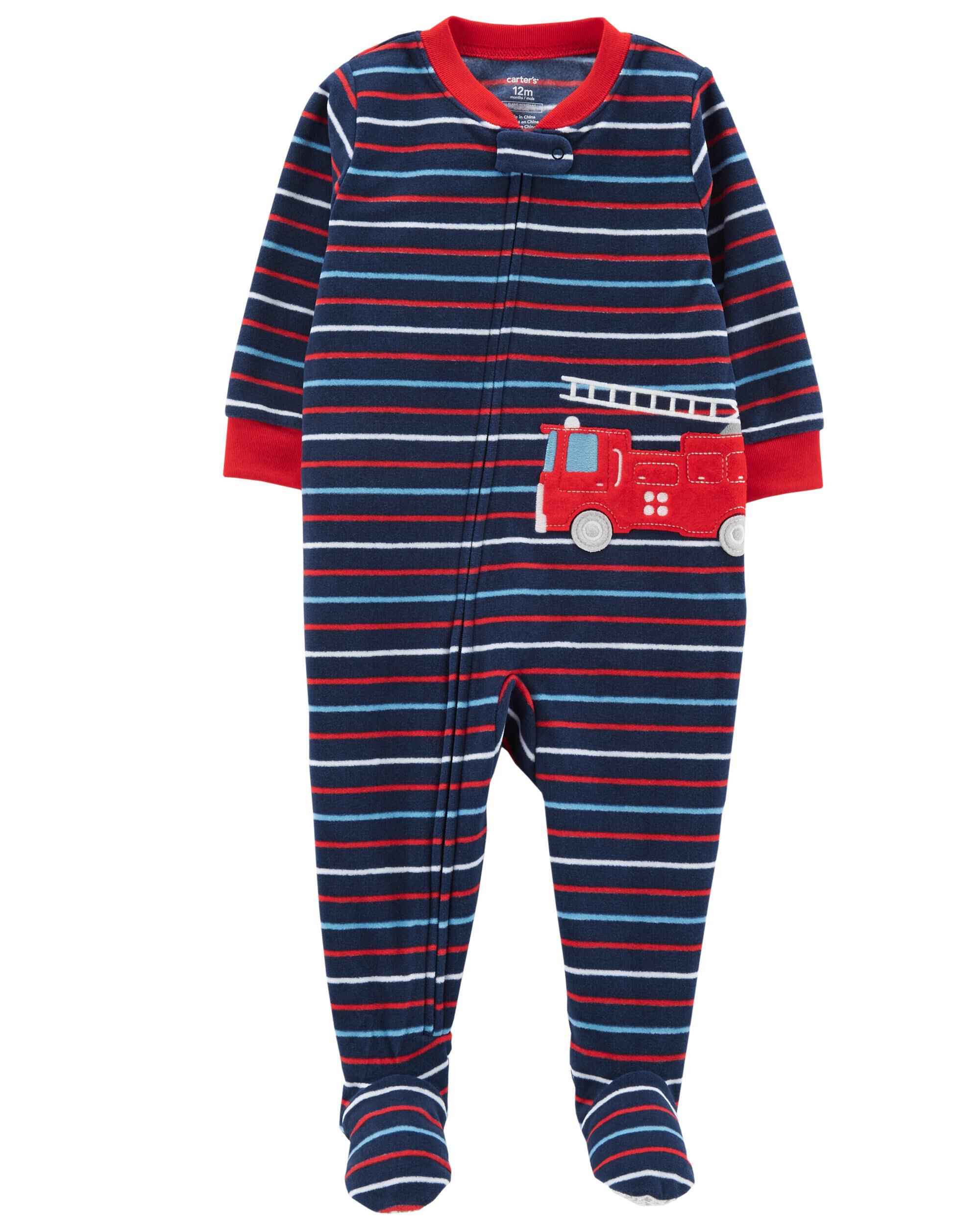 carters fleece pjs