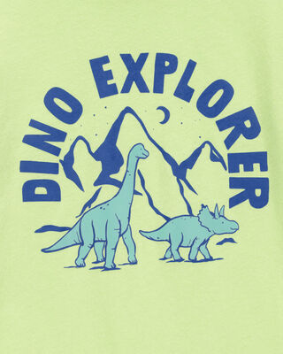 Product image 2 of Toddler Dino Explorer Graphic Tee - Green
