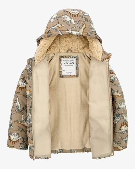 Product image 2 of Kid Dinosaur Hooded Puffer