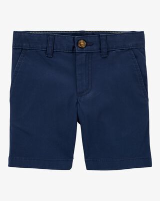 Product image 1 of Toddler Blue Flat-Front Shorts