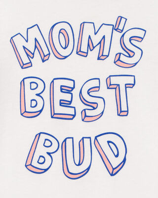 Product image 2 of Toddler Mom's Best Bud Graphic Tee