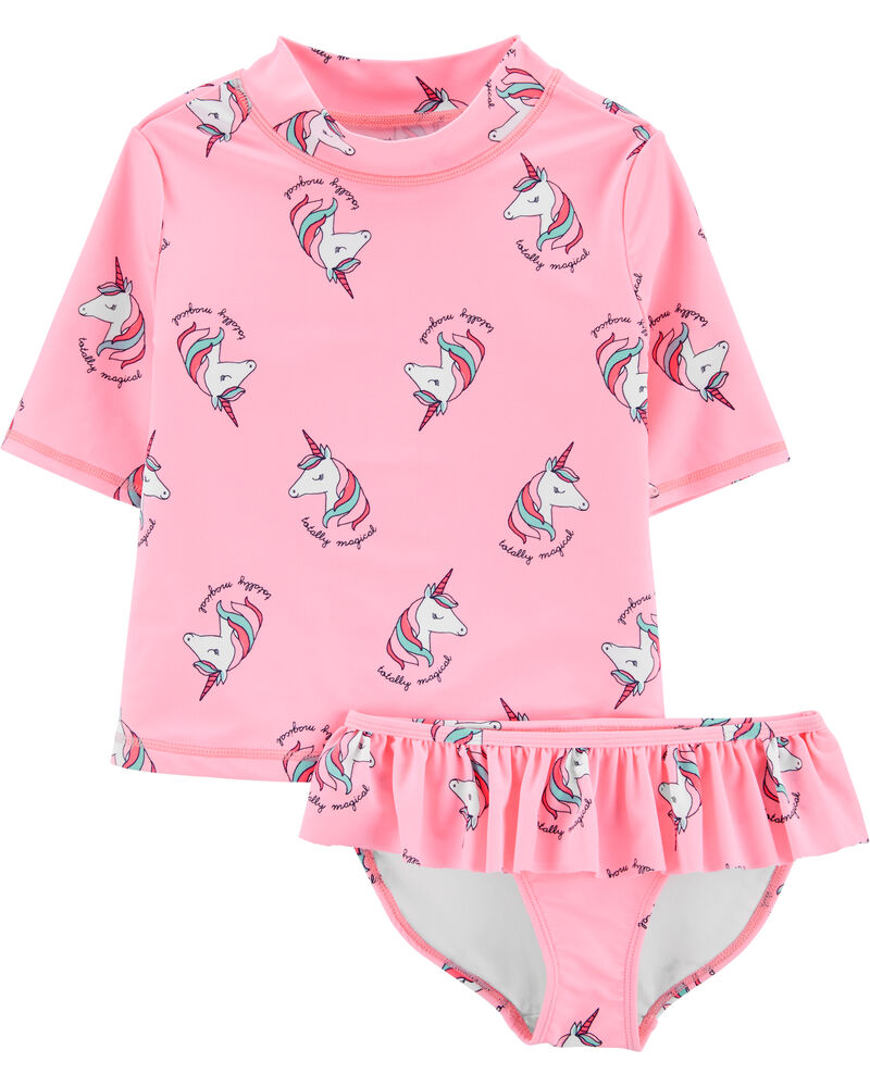 Carter S Unicorn 2 Piece Rashguard Set Carters Com