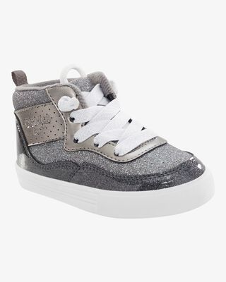 Product image 1 of Toddler Glitter High-Top Sneakers