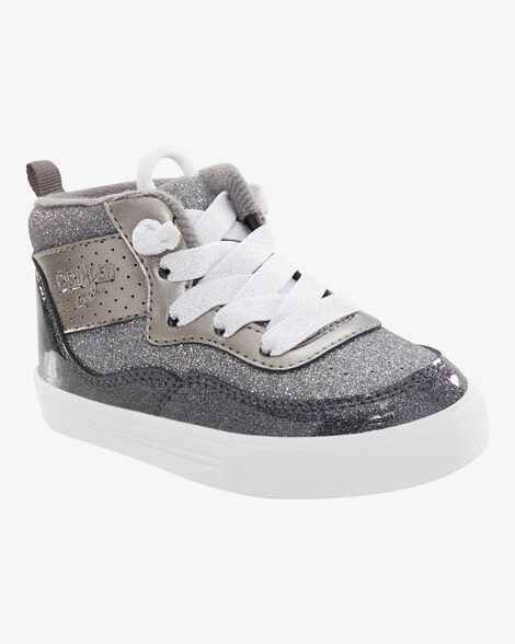  Product image 1 of Toddler Glitter High-Top Sneakers