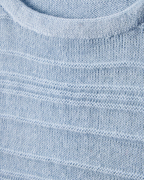 Product image 2 of Girls Long-Sleeve Sweater - Blue