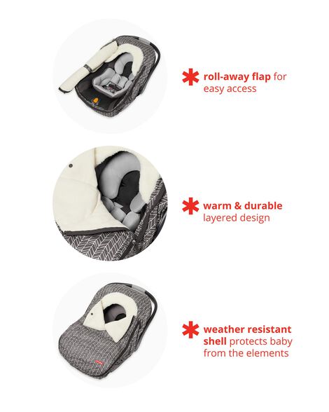 Product image 3 of Stroll & Go Car Seat Cover - Pink Heather