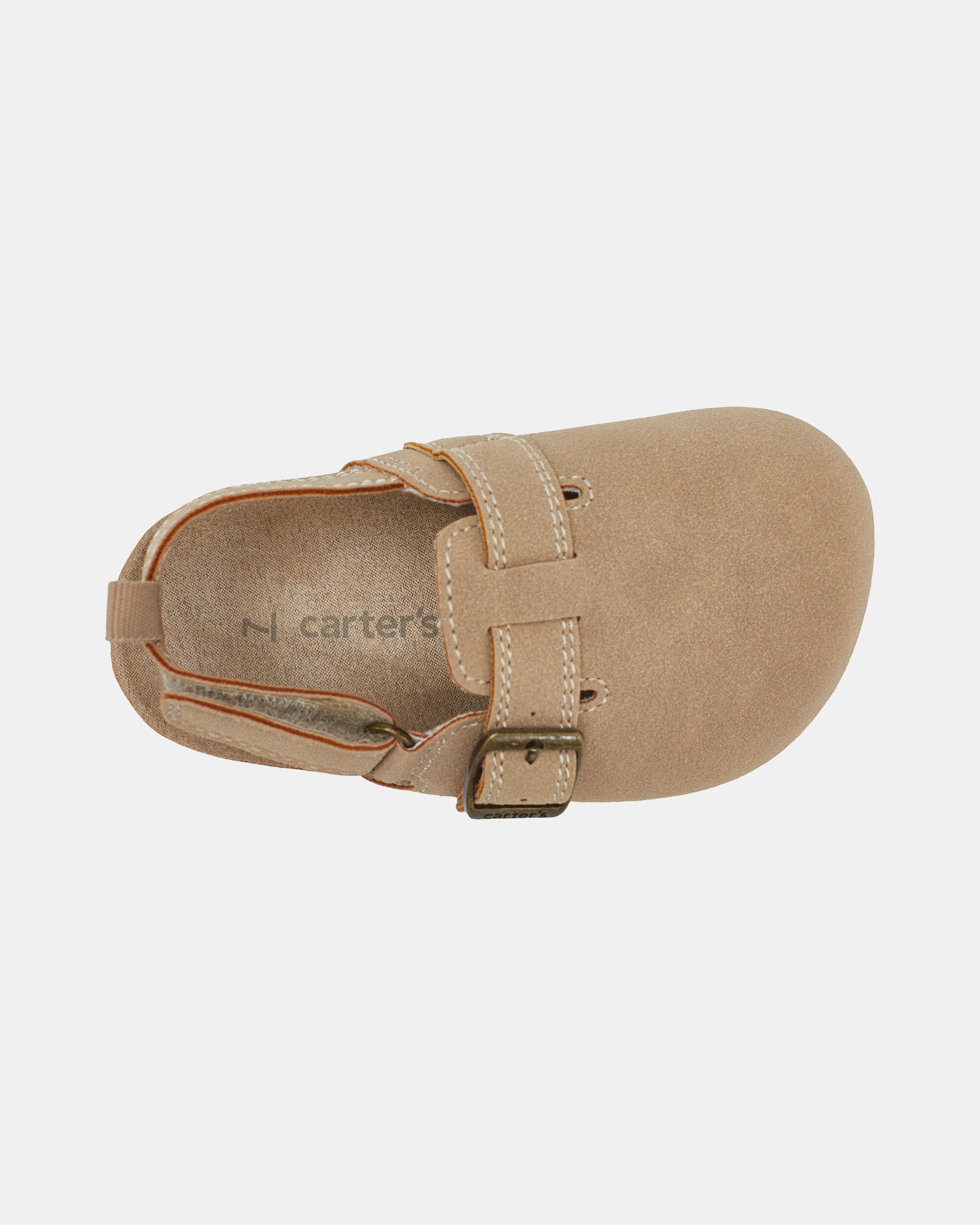 Toddler Casual Slip-On Clogs - Tan