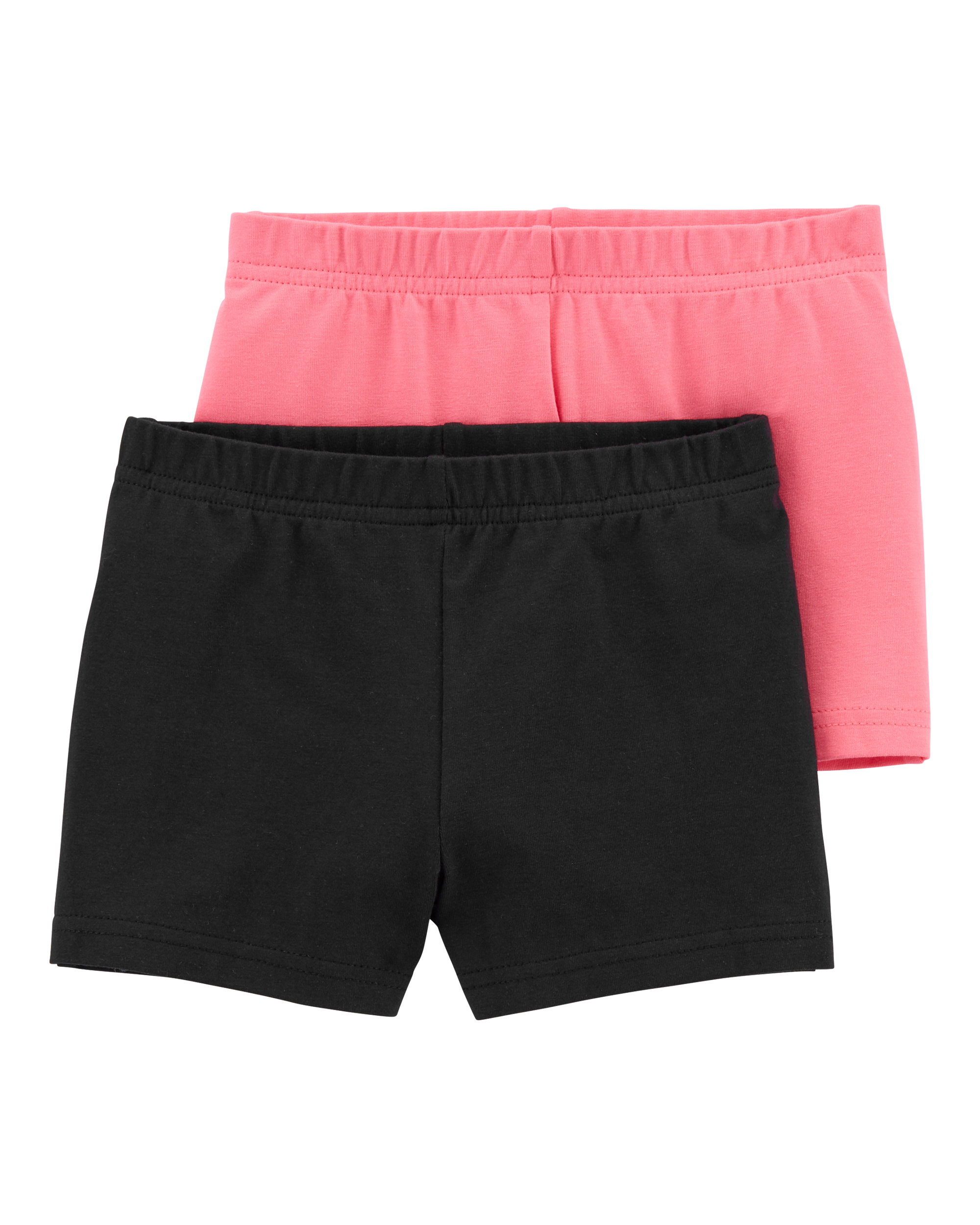 Baby Girl 2-Pack Tumble Tumbling Shorts - Pink/Black