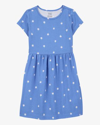 Product image 1 of Kid Daisy-Print Short-Sleeve Dress