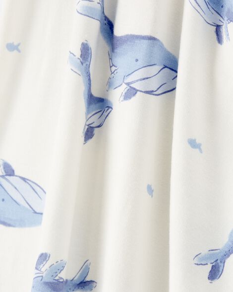  Product image 2 of Baby 1-Piece Whale PurelySoft Footie Pajamas
