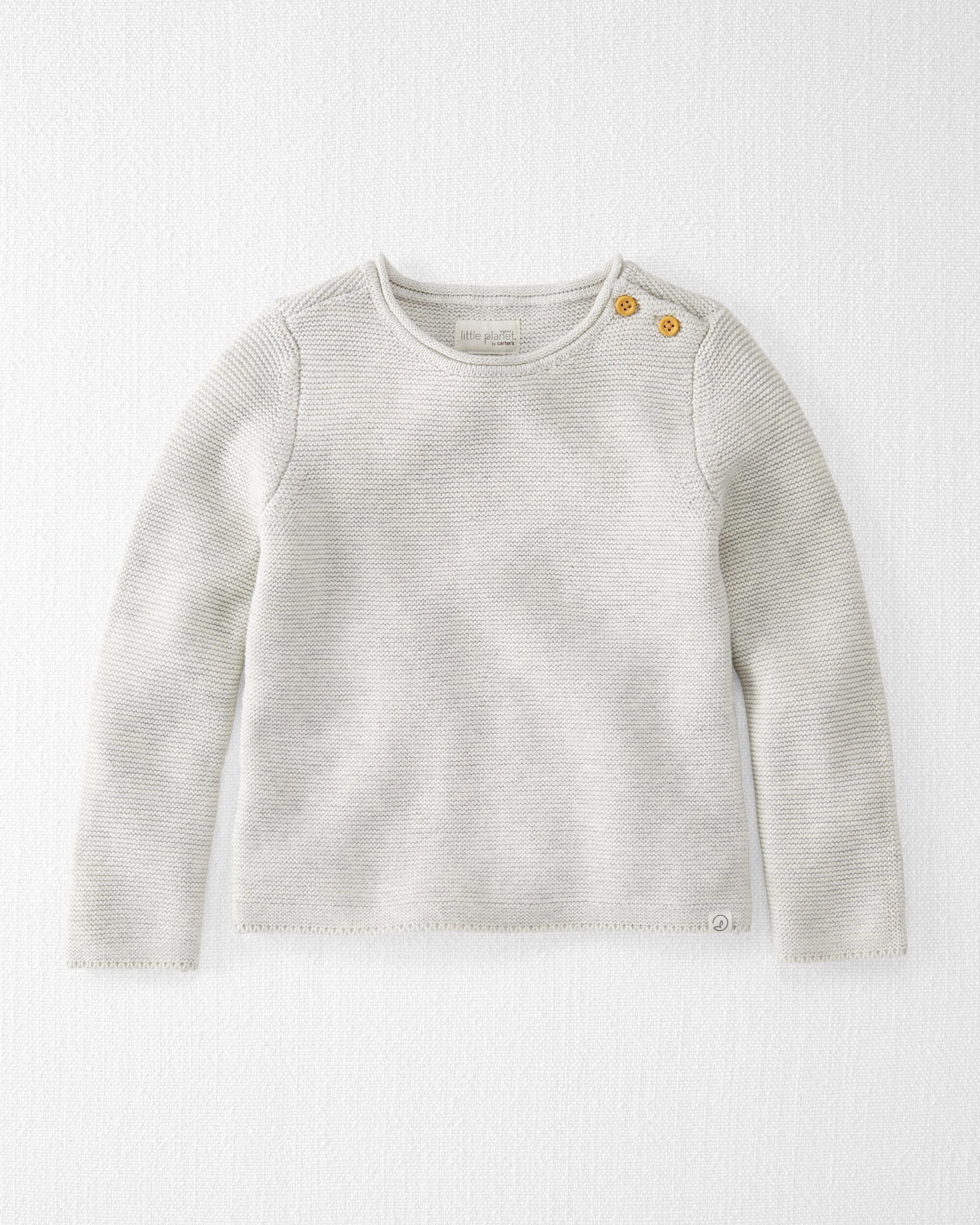 Toddler Organic Cotton Knit Sweater