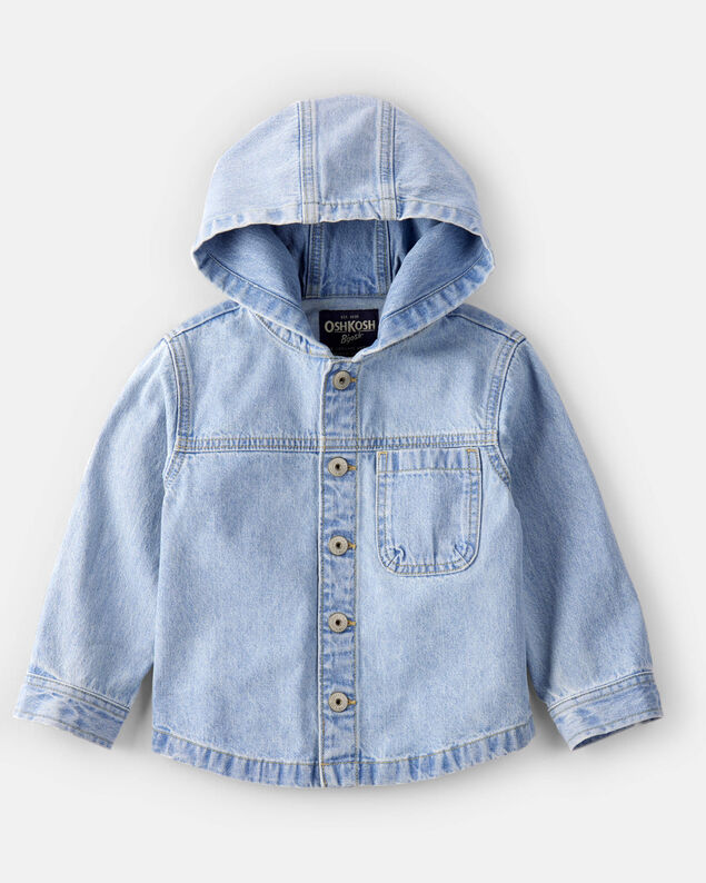 Product image 1 of Toddler Boy Denim Fashion Jacket - Rain Wash