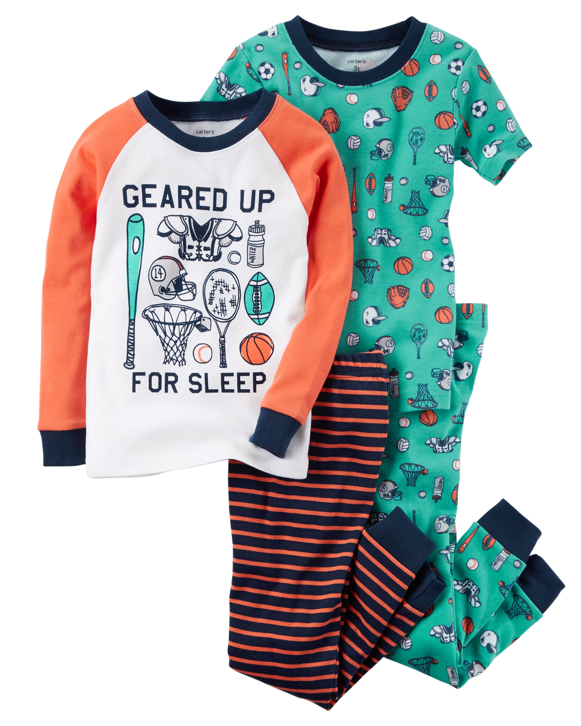 carters ribbed pajamas