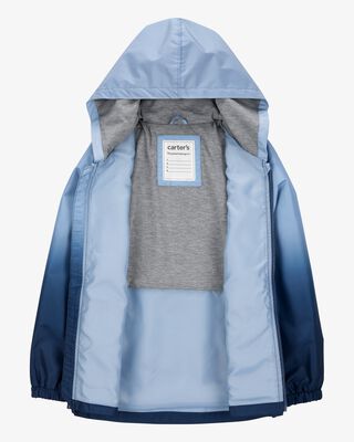 Product image 2 of Kid Dip Dye Rain Jacket - Blue
