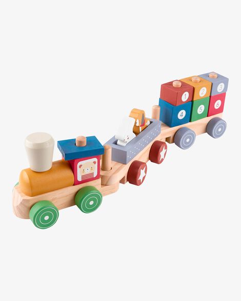 Product image 1 of Toddler Wooden Train Set