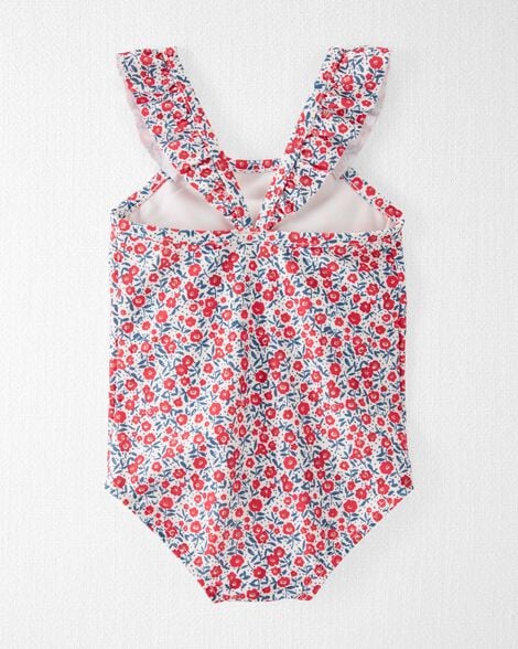 Product image 2 of Baby Floral Print Recycled Swimsuit
