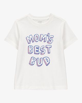 Product image 1 of Toddler Mom's Best Bud Graphic Tee