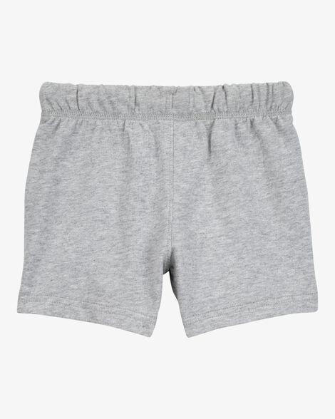  Product image 2 of Toddler Pull-On French Terry Shorts - Gray