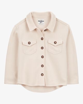 Product image 1 of Kid Button-Front Fleece Shacket