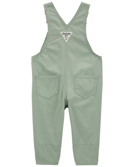  Product image 2 of Baby Floral Lined Lightweight Canvas Overalls