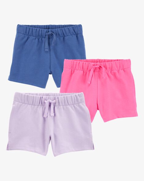  Product image 1 of Toddler 3-Pack Pull-On French Terry Shorts