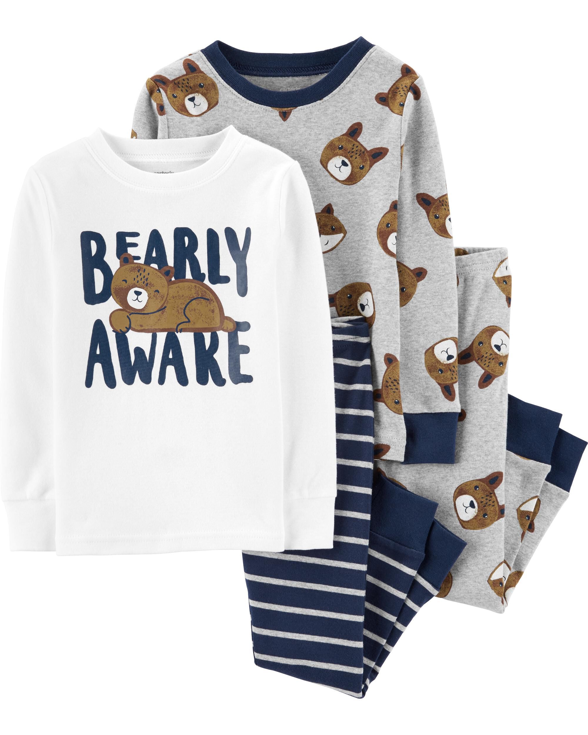 carter's bear pajamas