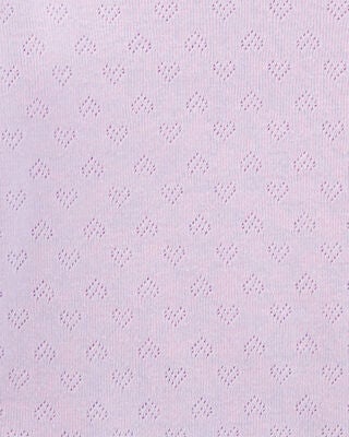 Product image 2 of Baby 4-Piece Long-Sleeve Pointelle Bodysuits