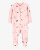 Baby Bear Snap-Up Cotton Sleep & Play Pajamas