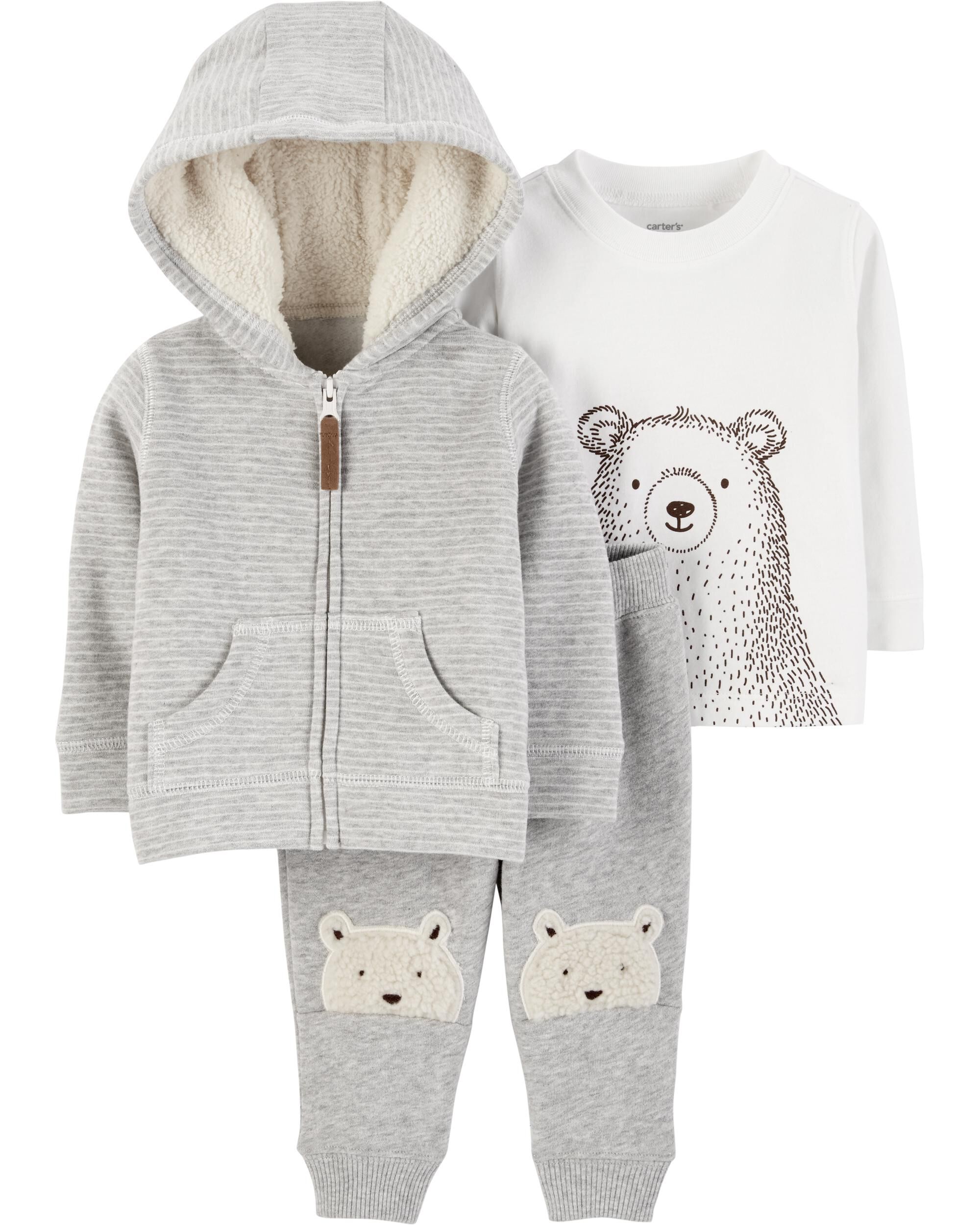 3-Piece Fleece Jacket Set | carters.com