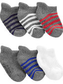 Multi - Baby 6-Pack Ankle Socks, Selected