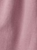 Desert Mauve - Baby Long-Sleeve Ruffle Dress Made with Organic Cotton in Desert Mauve, Selected