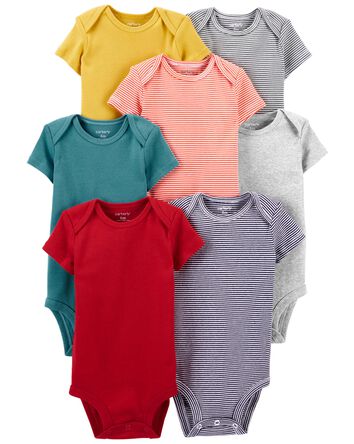 Baby 7-Pack Short-Sleeve Bodysuits