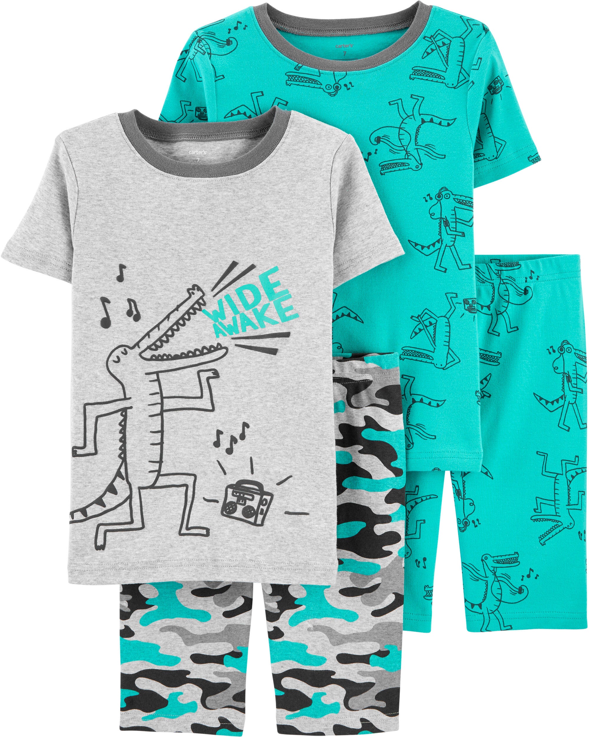 carter's alligator pajamas