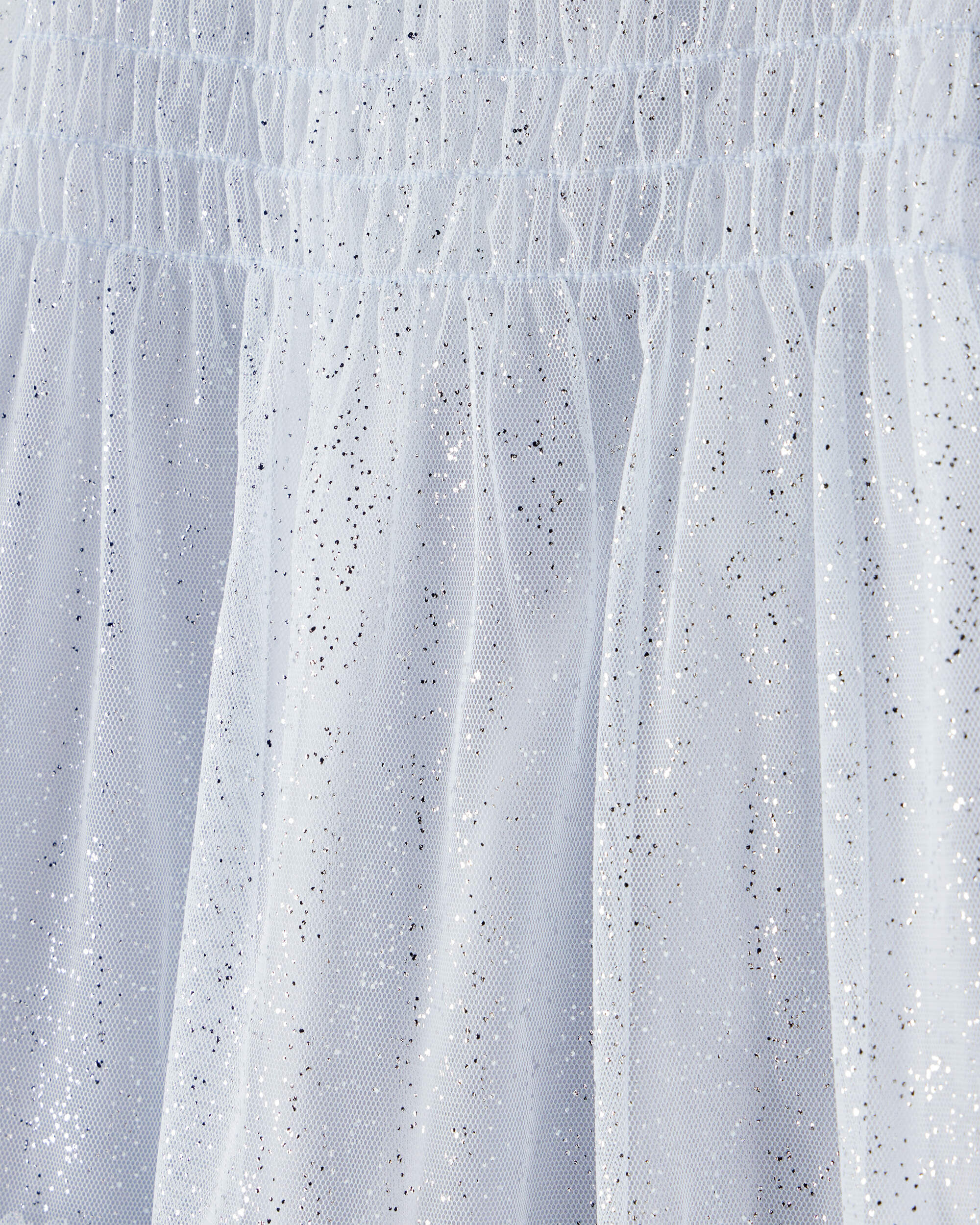 Toddler Girl Short-Sleeve Tulle Occasion Dress - Blue