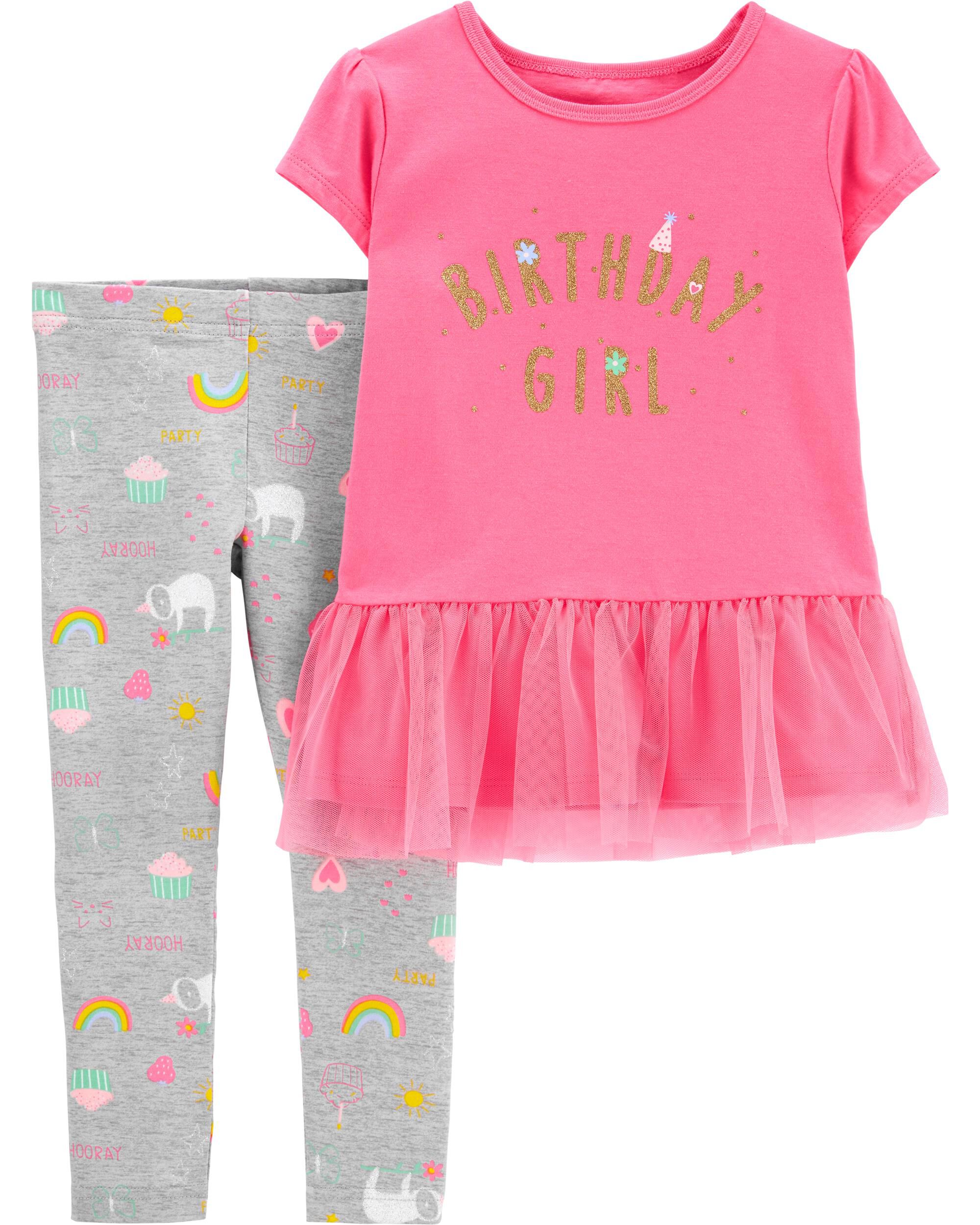 Cat Stars Glitter Girls 2 Piece Outfit Pants /& Top NWT 2 or 3T Pink Gray Black