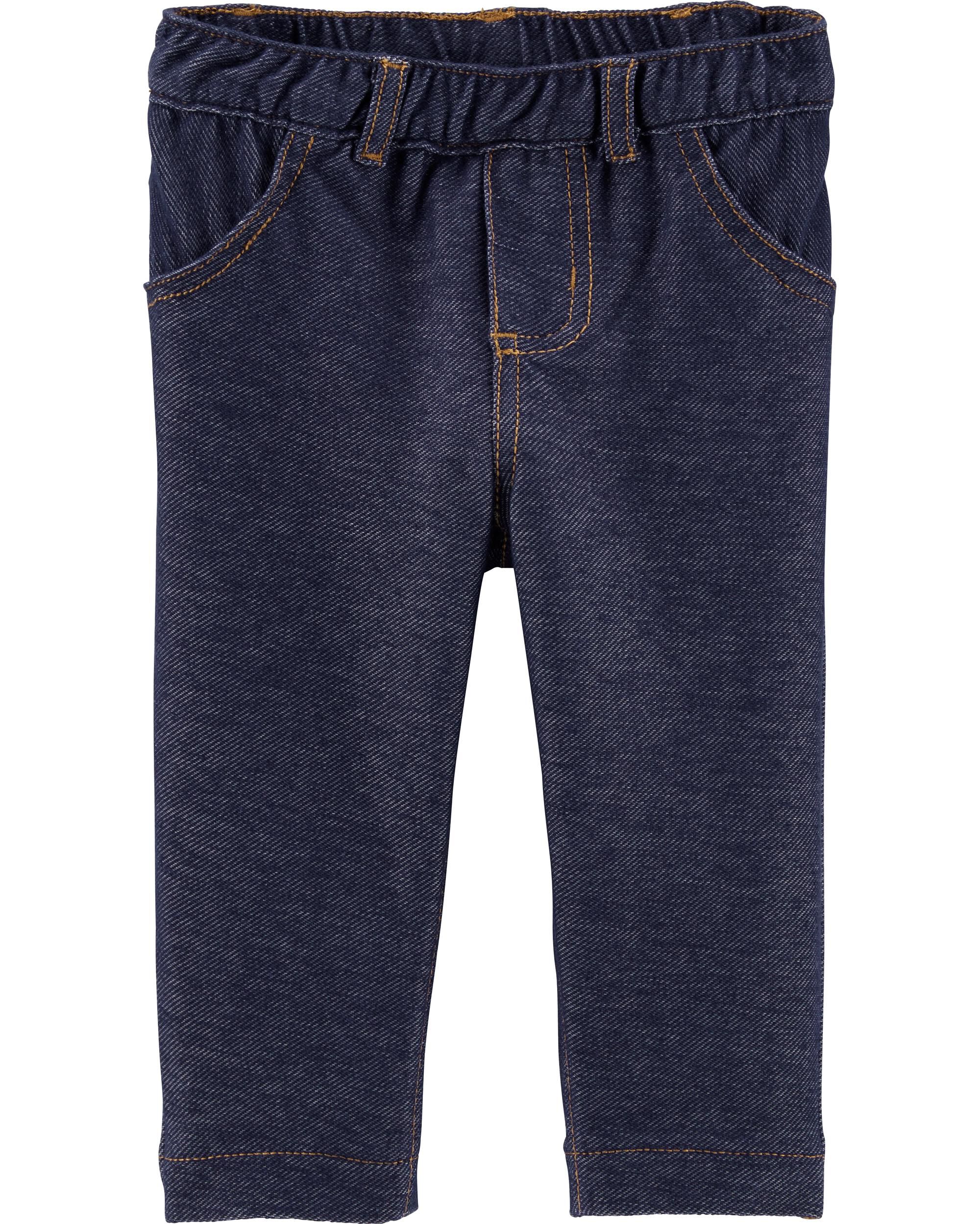 baby girl jean leggings