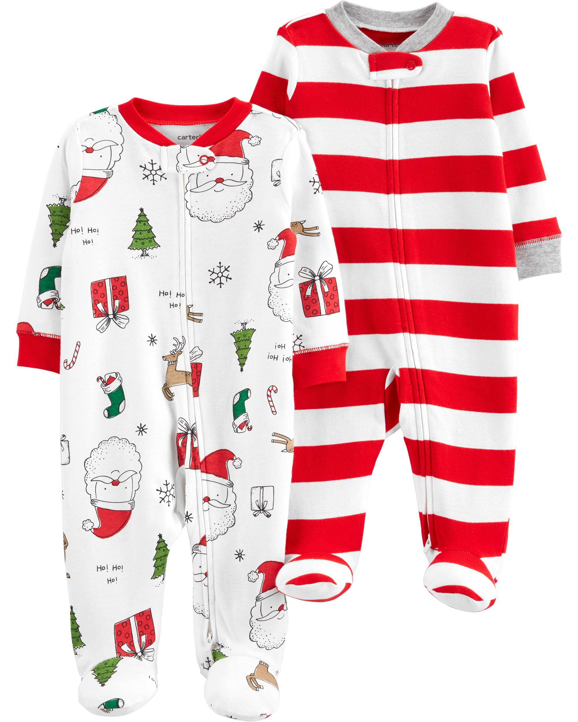 carters baby christmas pajamas