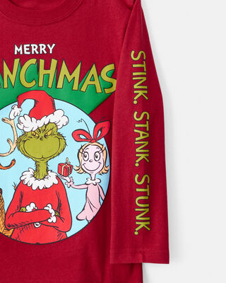 Product image 2 of Toddler Boy Dr. Seuss™ The Grinch Long-Sleeve Graphic Tee - Red