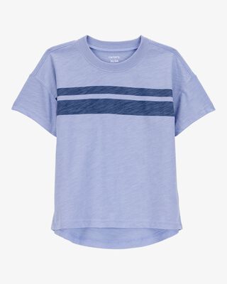 Product image 1 of Baby Striped Short-Sleeve Tee - Blue