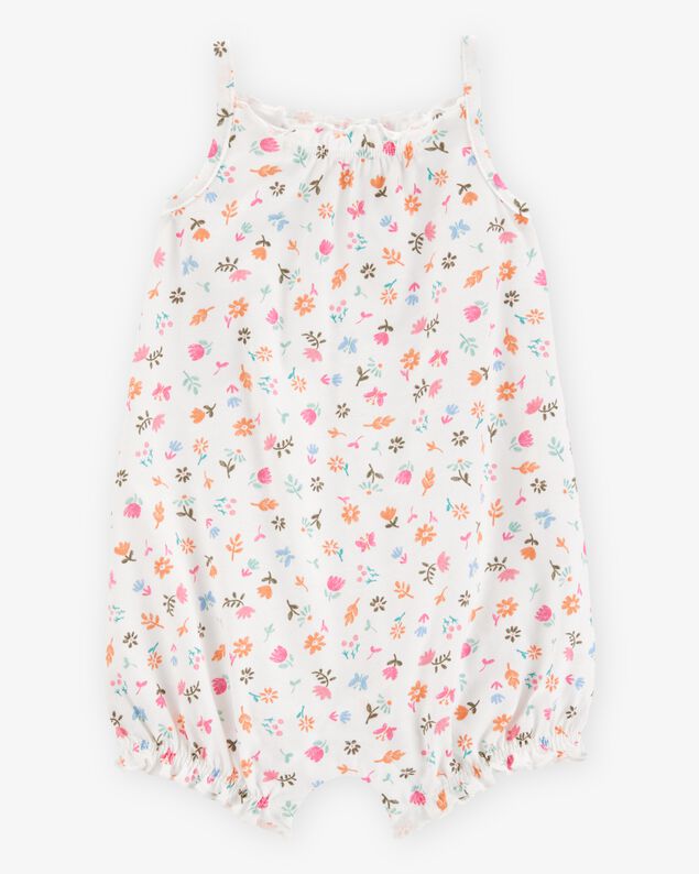 Product image 1 of Baby Girl Floral Cotton Romper
