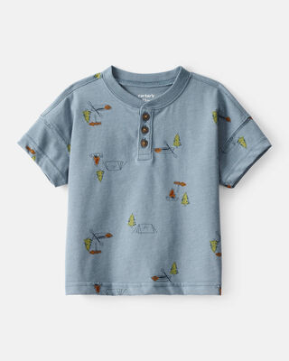 Product image 1 of Baby Boy Camping Short-Sleeve Tee - Blue
