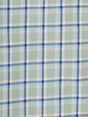 Green - Kid Plaid Button-Front Shirt, Selected